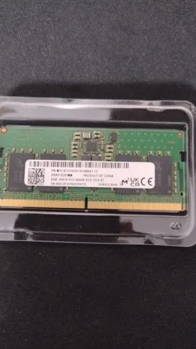 MEMORIA RAM PARA NOTEBOOK 16gb 2X8GB DDR 5