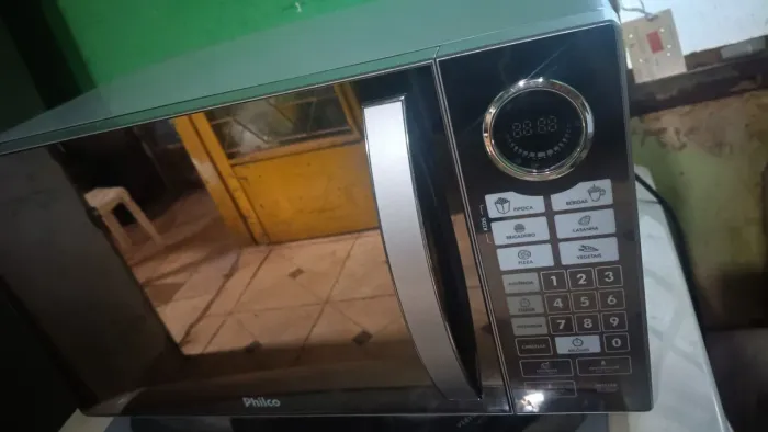 Microondas 32 litros espelhado philco