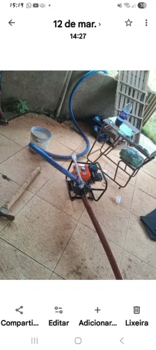 Moto bomba vendo ou troco 