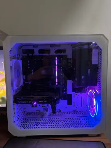 Gabinete Cooler Master QUBE 500 Flatpack White Branco - Excelente Estado