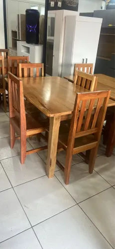 ? Mesa de Madeira Angelim - Peça Única! ?