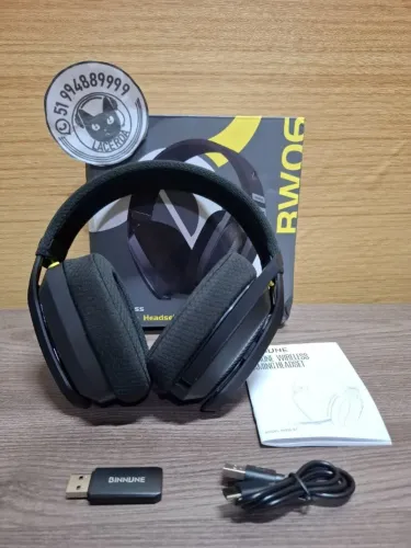 Headset Sem Fio 2.4ghz Bluetooth Binnune BW06 [Novo]