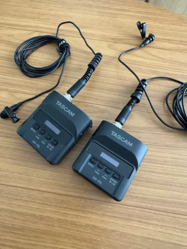 Microfone Lapela Tascam