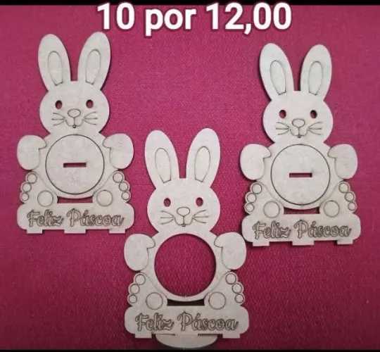 10 Porta bombom/lembrancinha Páscoa - 10 peças