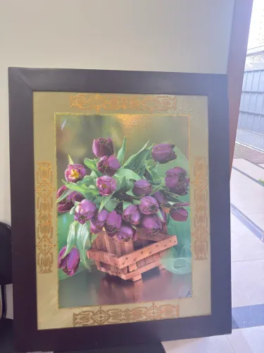 Quadro decorativo feito a mão