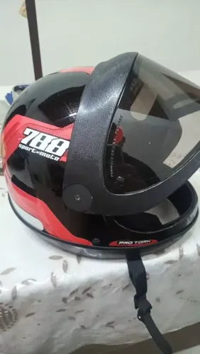Capacete Pro Tork Sport 788 Viseira Fumê - Novo