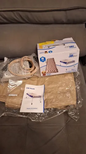 Colchão Pneumático DellaMed Air Plus - Completo, Semi Novo