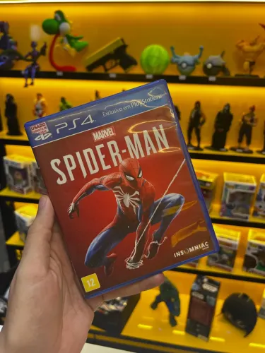 SPIDER-MAN PS4 MÍDIA FÍSICA