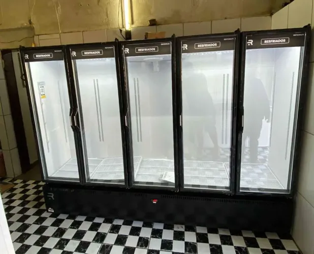 Balcão Expositor Auto Serviço 5 Portas Resfriados