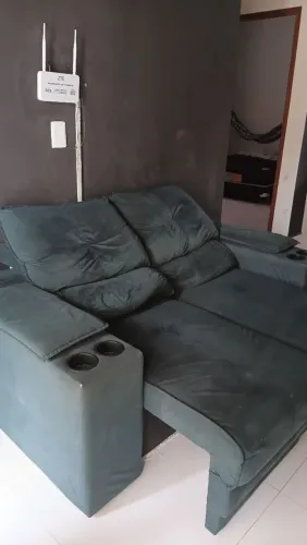 Sofá retrátil 2 lugares