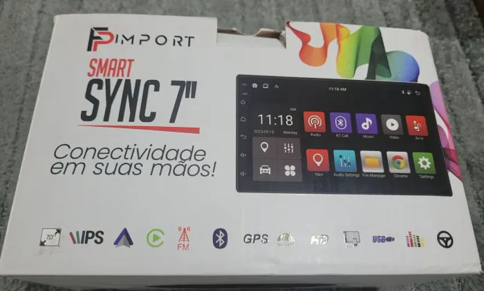Multimidia smart sync 7pole praticamente novos.