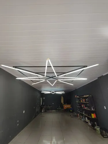 Iluminação para estética oficina