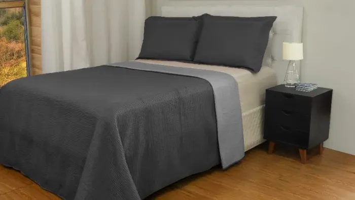 Colcha de cama dupla face