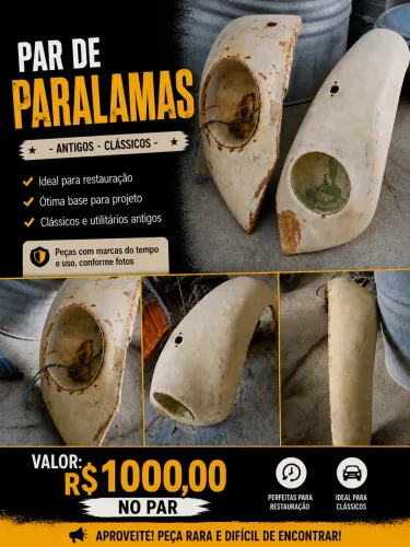 Pára-lama olho de boi (sapo)