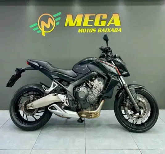 Honda Cb 650f 2015 Azul