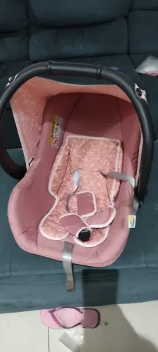 Bebê Conforto Tutti Baby Nino Rosa Coroa (Até 13kg)