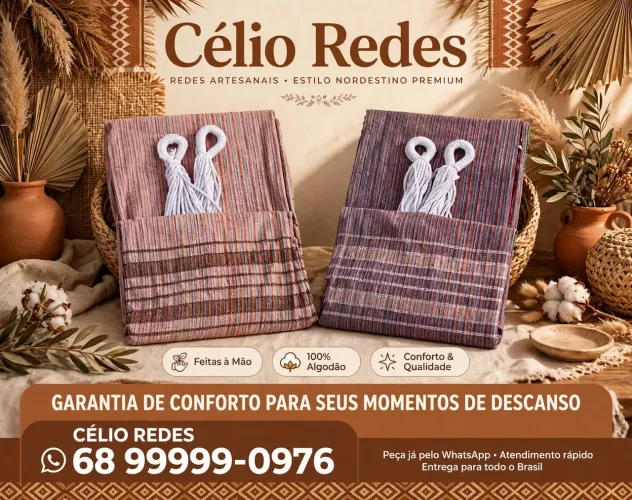 Célio Redes: as melhores Redes de dormir no Acre