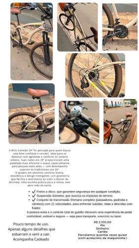 Bicicleta Blitz 29