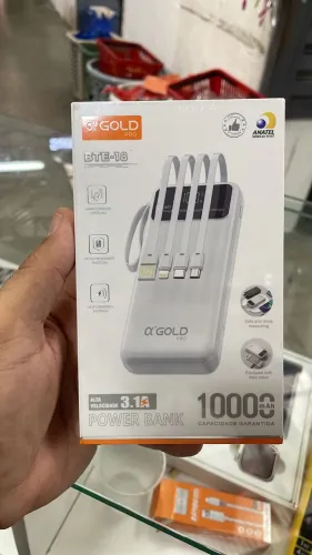 BATERIA PORTÁTIL 10.000 mah R$:80,00
