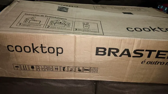 Cooktop Brastemp 5 bocas