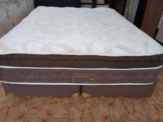 Cama Queem size Max flex medidas 158,198