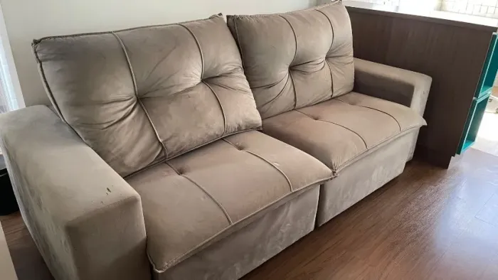 Sofá retratil 2.30 de comprimento COM IMPERMEABILIZANTE