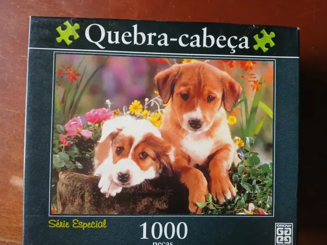 Quebra cabeça grow 1000 peças, série especial, Amizade Animal