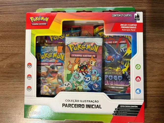 Box Pokémon TCG - Coleção Parceiro Inicial Série 1