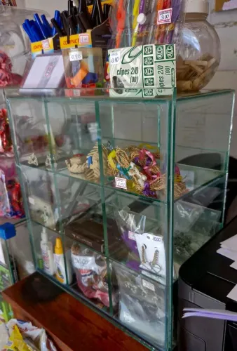 Baleiro Expositor vitrine 