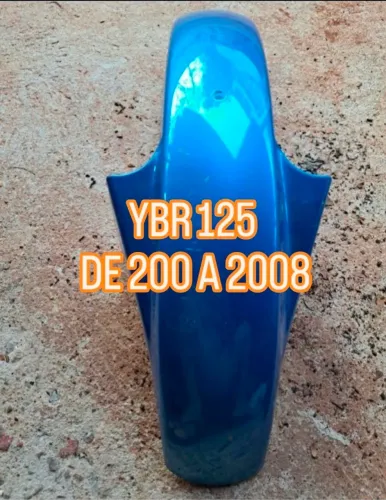 Paralama azul  para YBR até 2008 aceito cartão