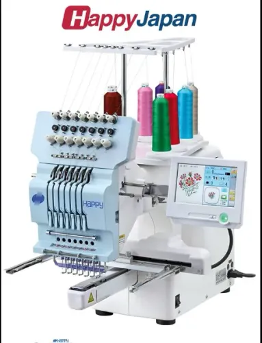 Maquina de bordar uma cabeça Happy Japao