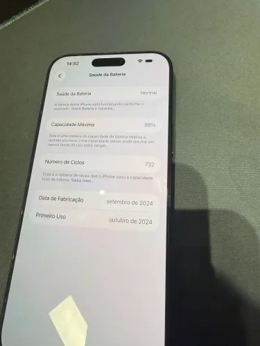 Iphone 16 pro max 1tb 88% bat