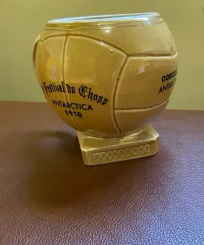 CANECA VINTAGE ANTÁRCTICA FESTIVAL DO CHOPP 1970 AMÉRICA FC