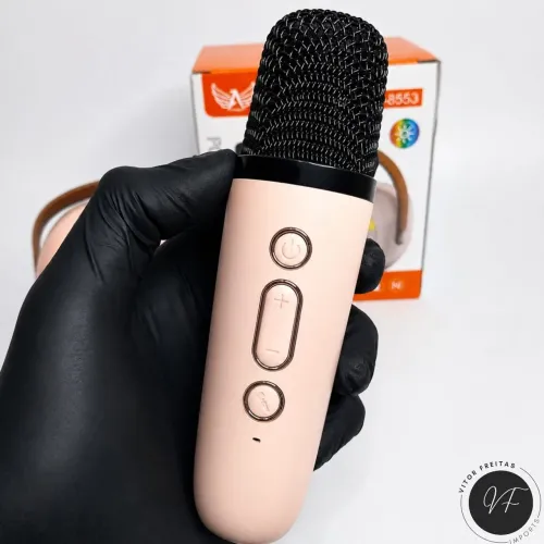 Mini Karaokê Bluetooth | Entrega Grátis em VCA