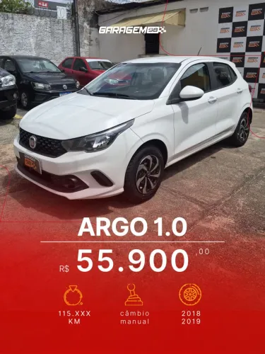 Fiat Argo 1.0 6V Flex. 2019