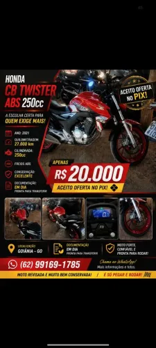 CB TWISTER ABS 2021