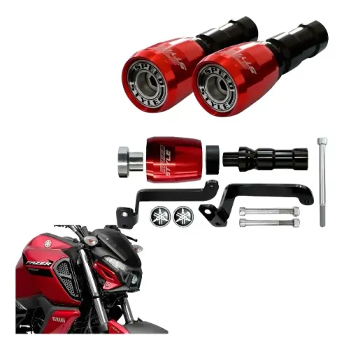 Protetor De Carenagem Slider Yamaha Fz15 Fz-15 150 2017 / 2024