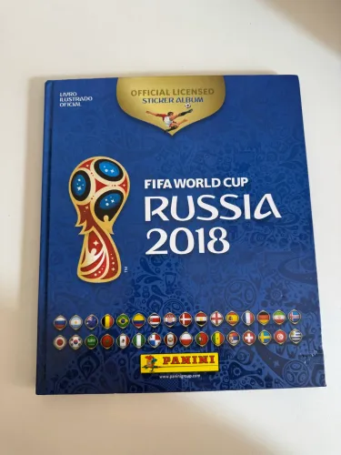 Álbum da Copa de 2018 - CAPA DURA - COMPLETO