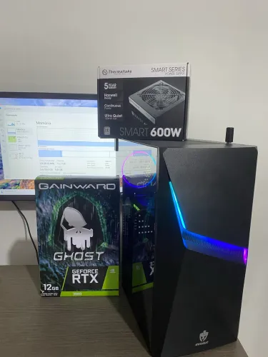 CPu Gamer AMD Ryzen 7 5700 16GB Ssd 480GB Nvidia Rx 3060 12GB