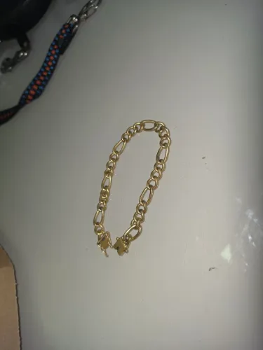 Pulseira moeda antiga ouro