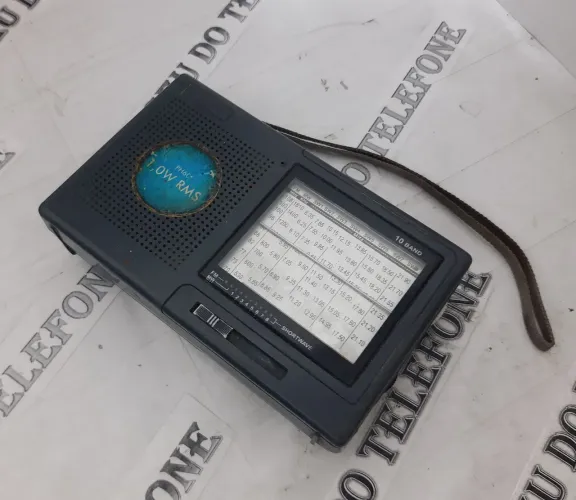 Rádio antigo Philips 10 faixas pequeno RELIQUIA  radinho 