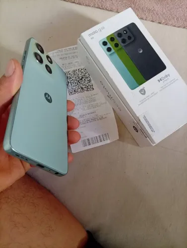 Moto G56 256 gigas aceito troca