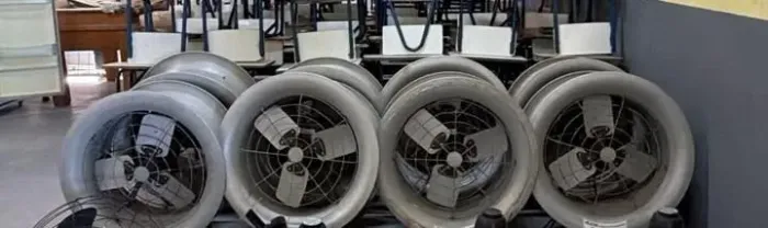 Exaustor/ ventilador axial industrial