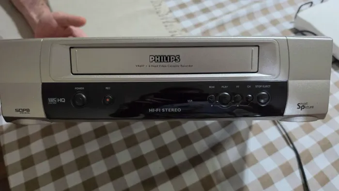 Sucata/Peças Videocassete Philips VR607 6 cabeças