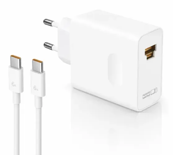 Carregador Huawei 66w USB-C+USB-A (Novo/Lacrado)