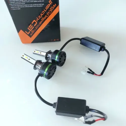 Par LED H1 Farol Automotivo 8000K Branco Azulado - PROMOÇÃO