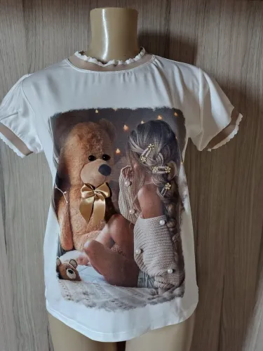 Combo 4 t-shirt Feminina