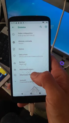 Moto g6 Plus 64gb, celular com nfc.