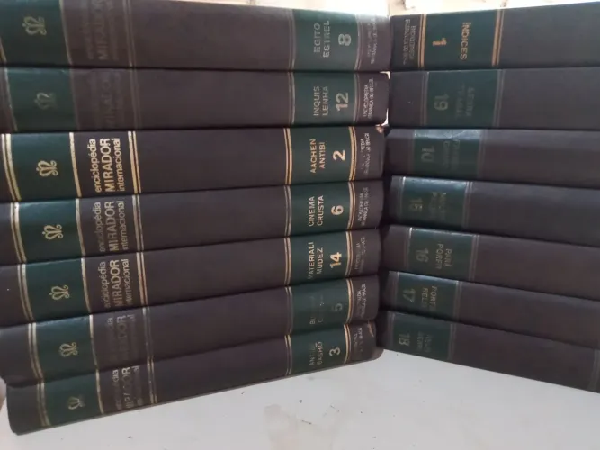 Enciclopédia Mirador Internacional 1977 - 14 Volumes