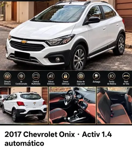Chevrolet Onix Activ 1.4 8V Flex Aut. 4P 2017